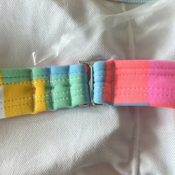 New! Xhilaration Juniors checkered one shoulder swimsuit - Picture 5 of 5